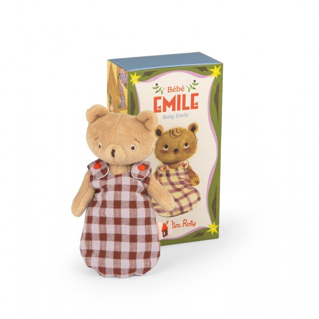 Moulin Roty popje Roty Baby Emile, de kleine beer Les Minouchkas +10m