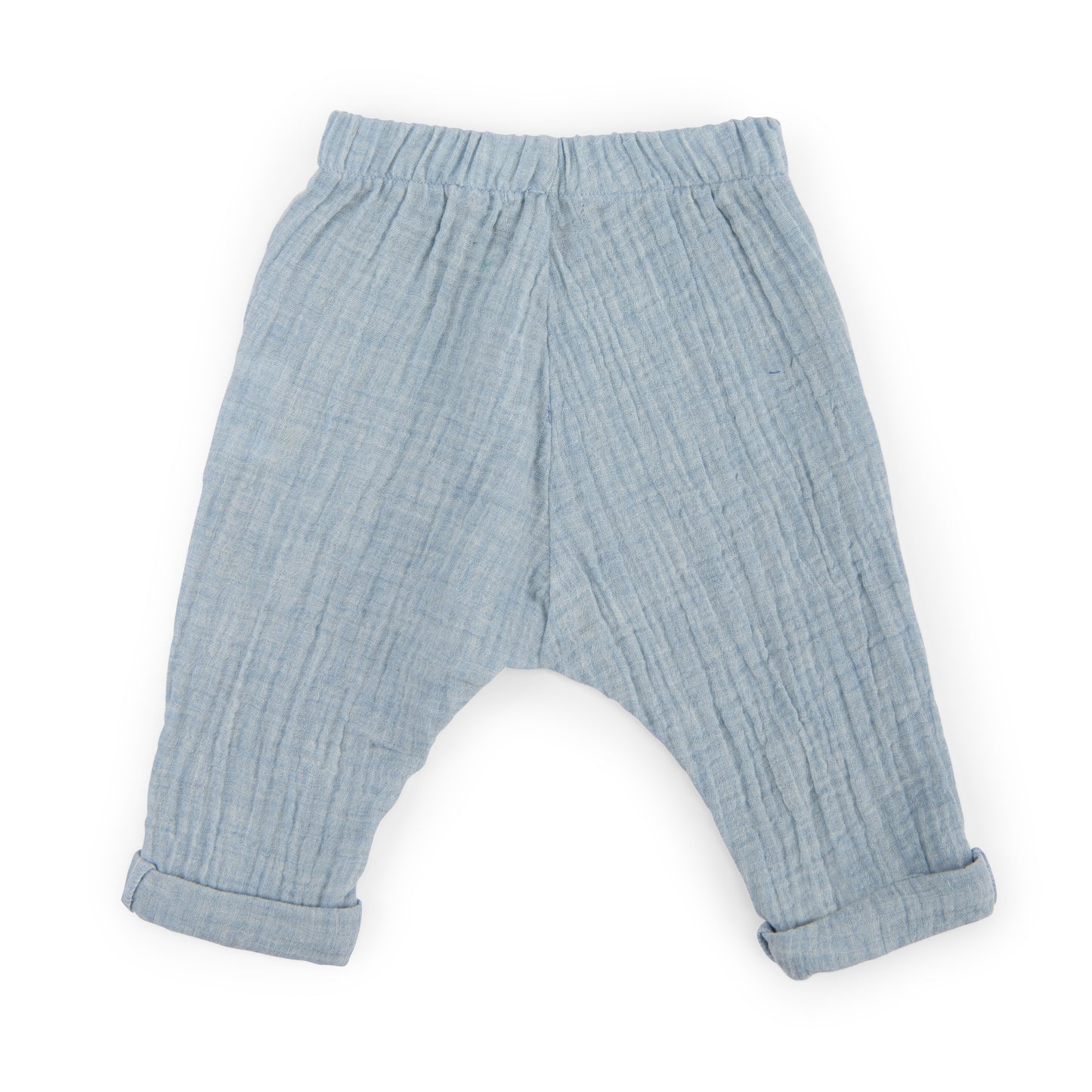 Moulinroty broek Nathan hydrodoek blauw 24 mnd