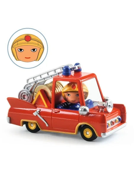 Djeco crazy motors brandweer