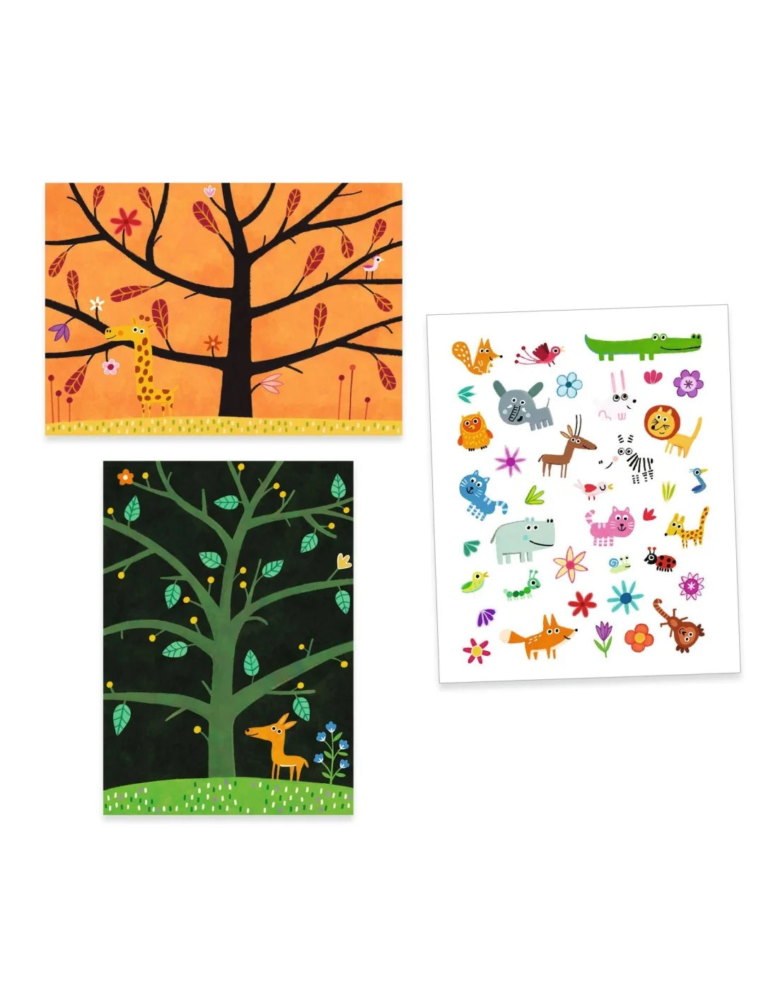 Djeco stickers tikkertje 3+