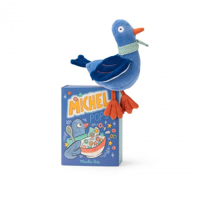 Moulin Roty rammelaar duif Michel Puce en Pilou 0+