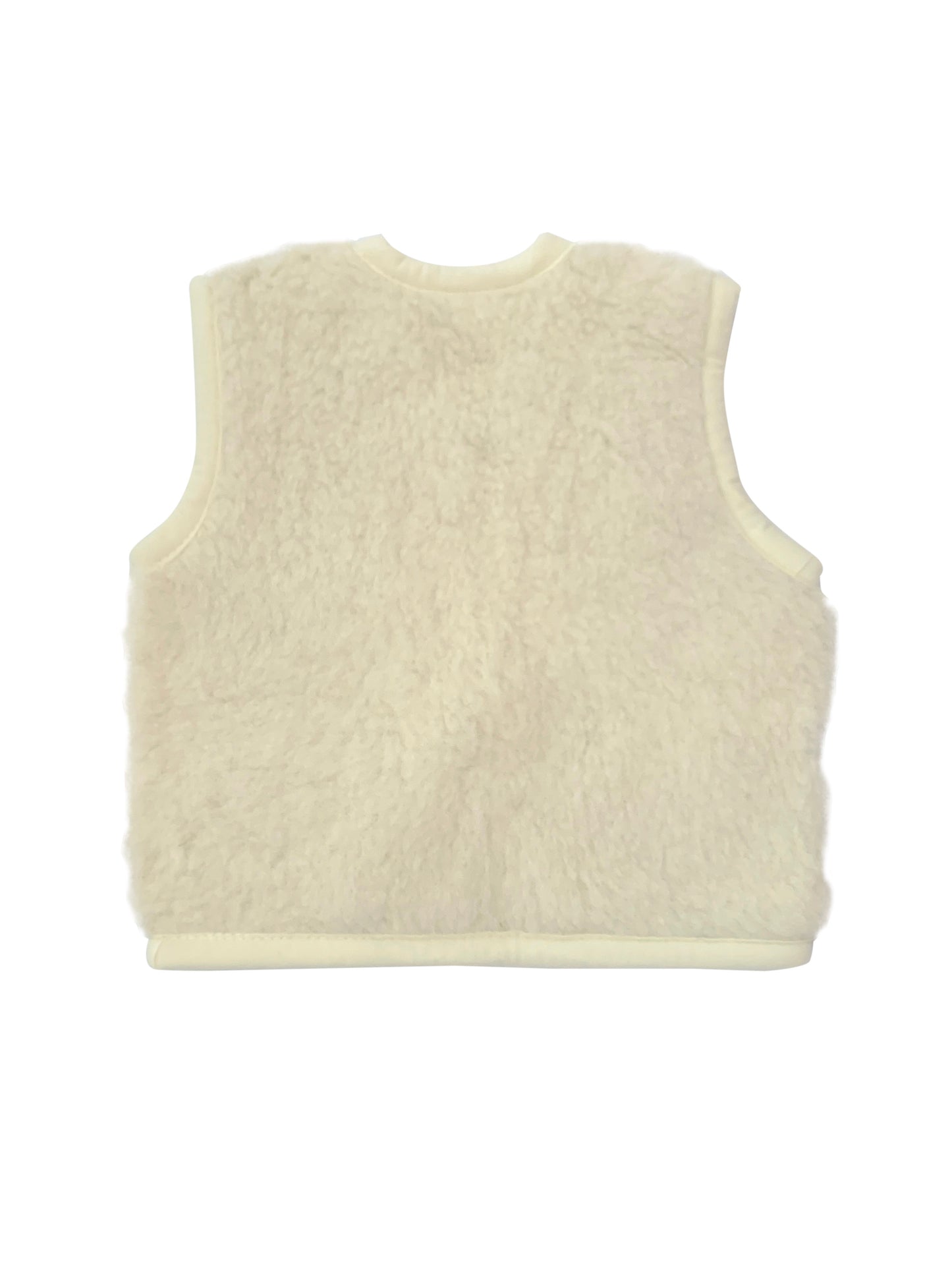 Alwero bodywarmer Alpen Junior Naturel 80-86