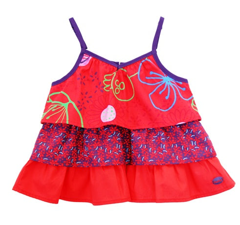 Tuctuc spagettitop tuniek coquette