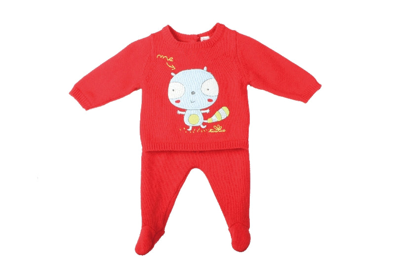 tuctuc babytrui rood winterfriends 58