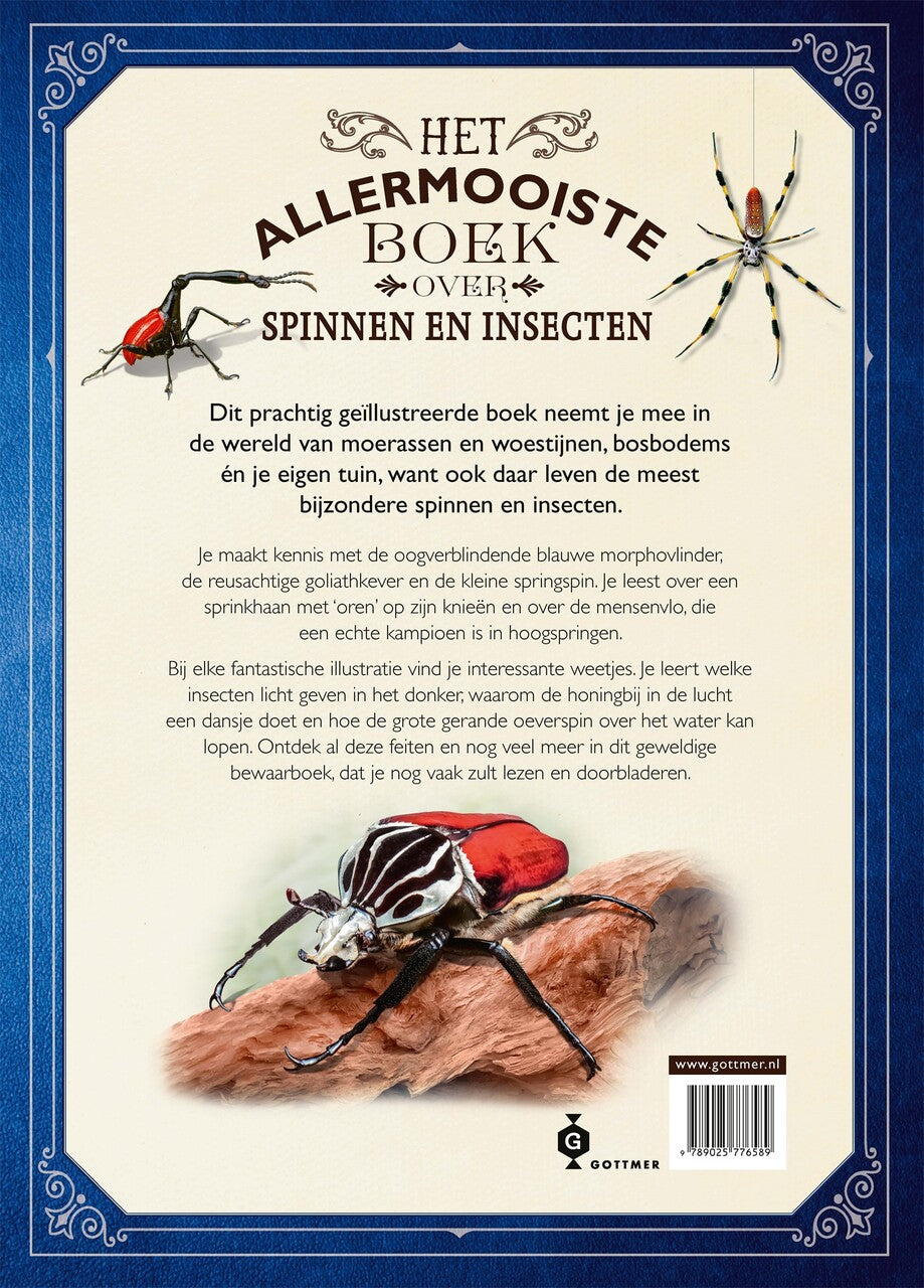 Gottmer Het allermooiste boek over spinnen en insecten