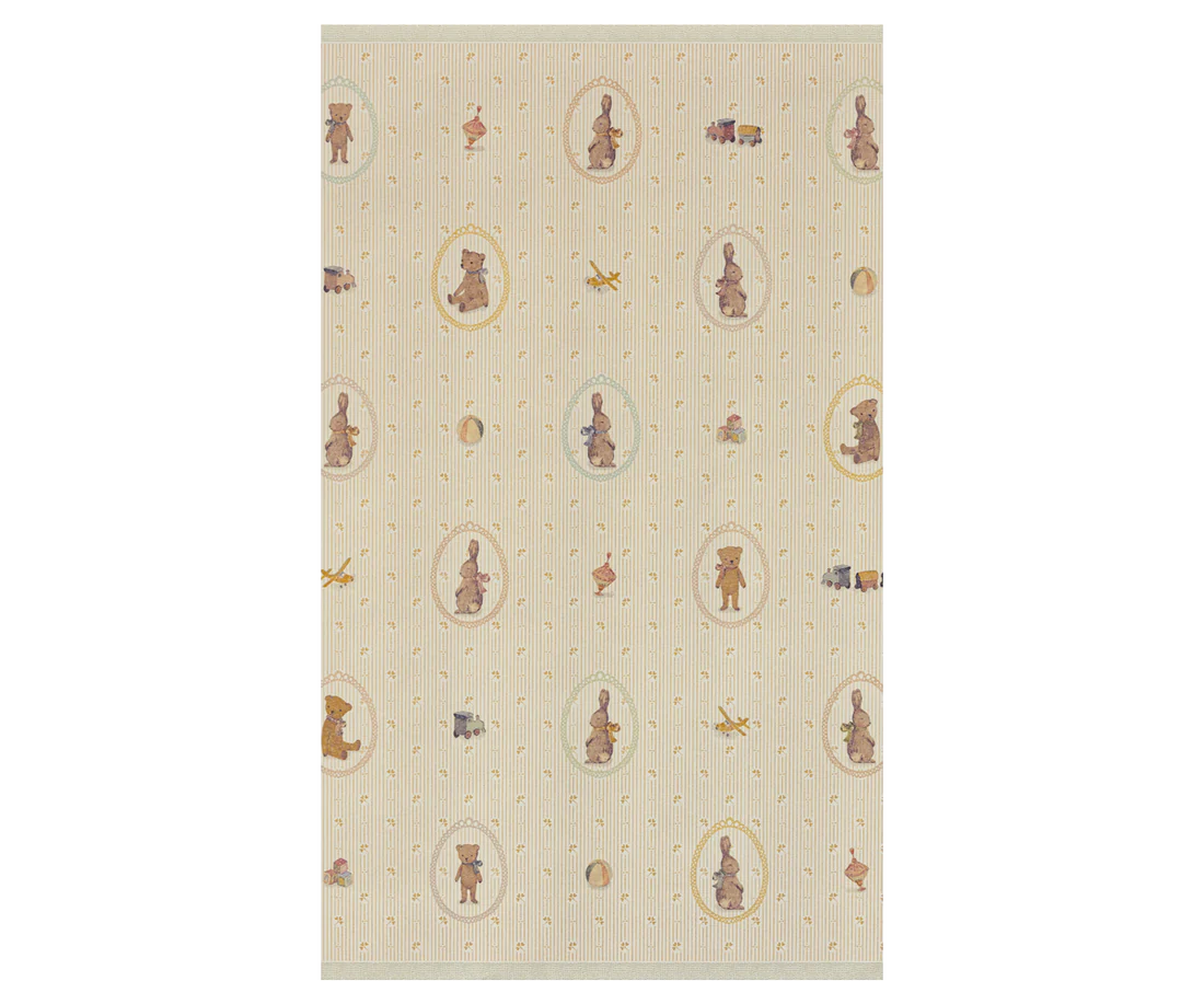 Maileg cadeaupapier bunnies and teddies