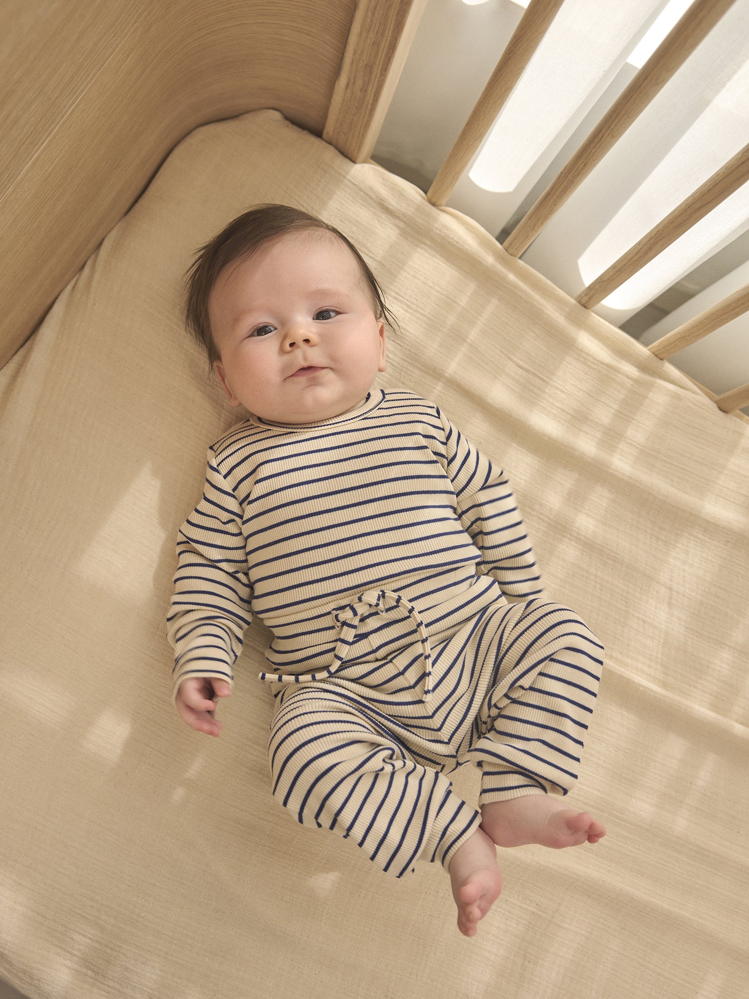 Enfant body met lange mouwen streep