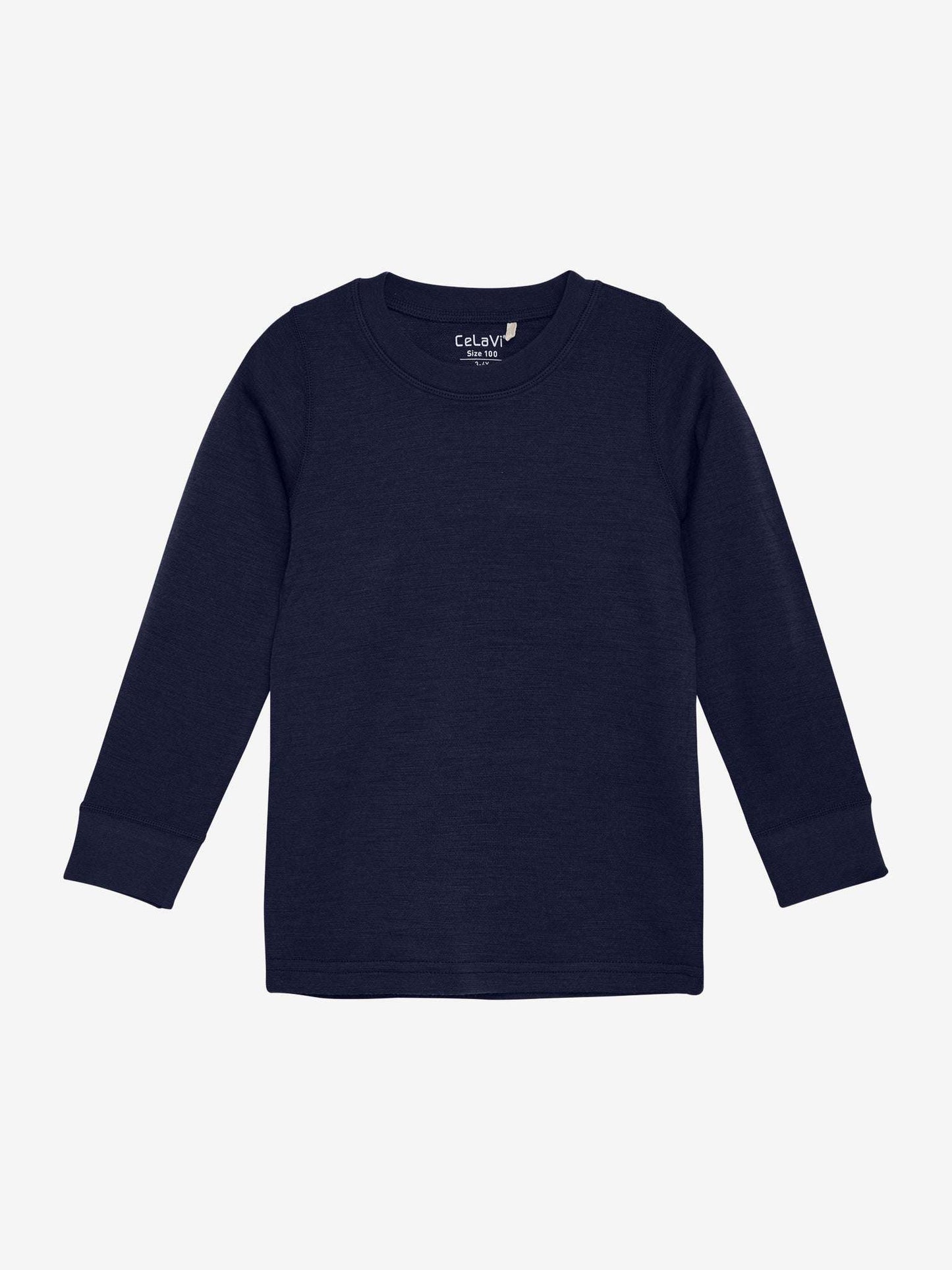 CeLaVi T-shirt LM wol blauw Maat 110 cm