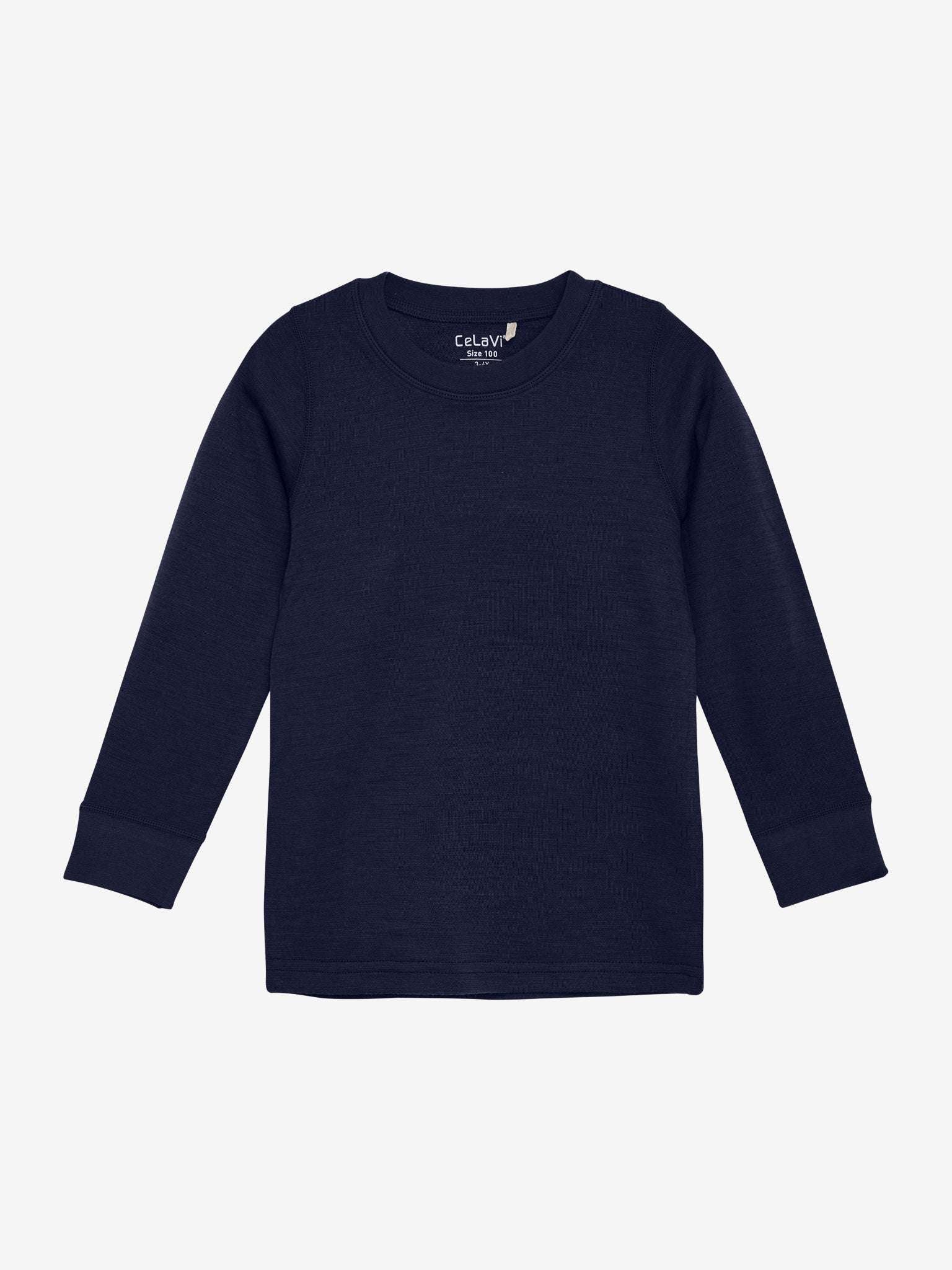 CeLaVi T-shirt LM wol blauw Maat 110 cm