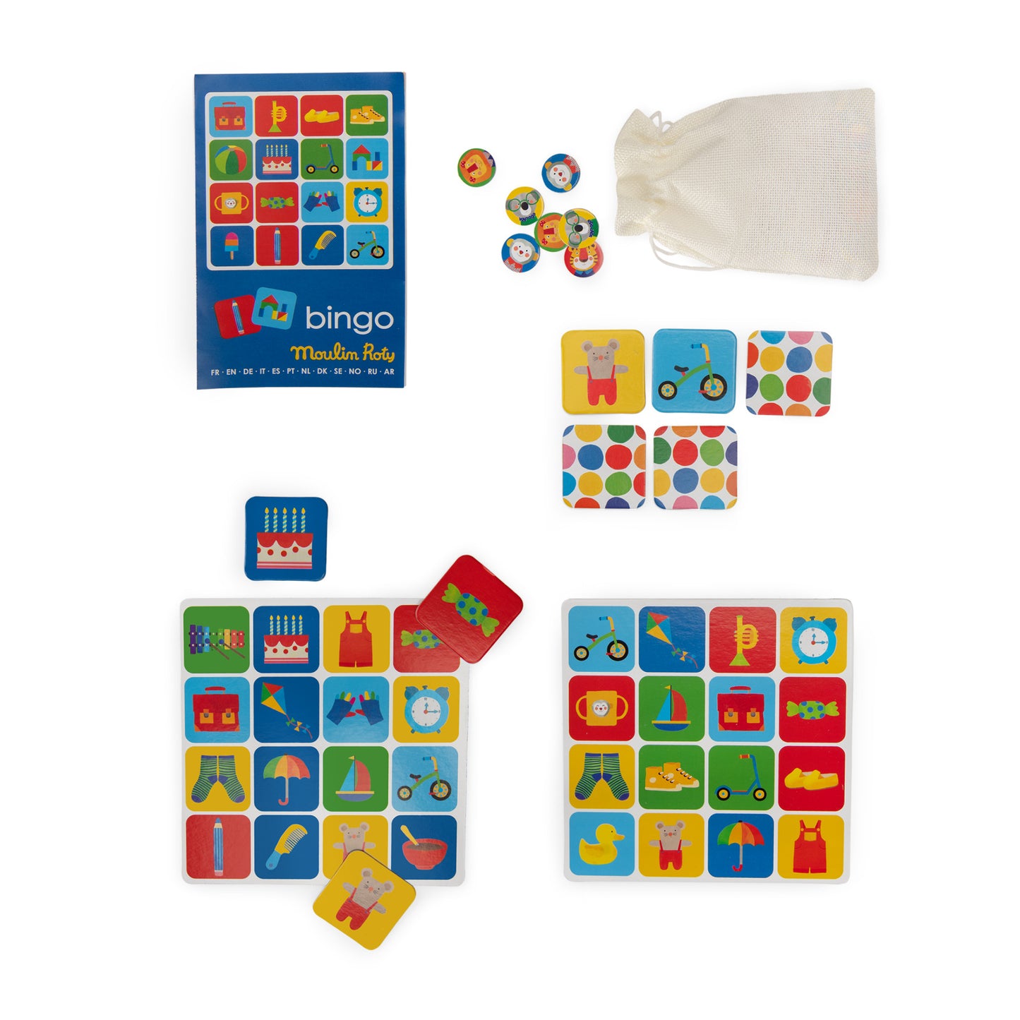 Moulin Roty Bingo Les Popipop 4+