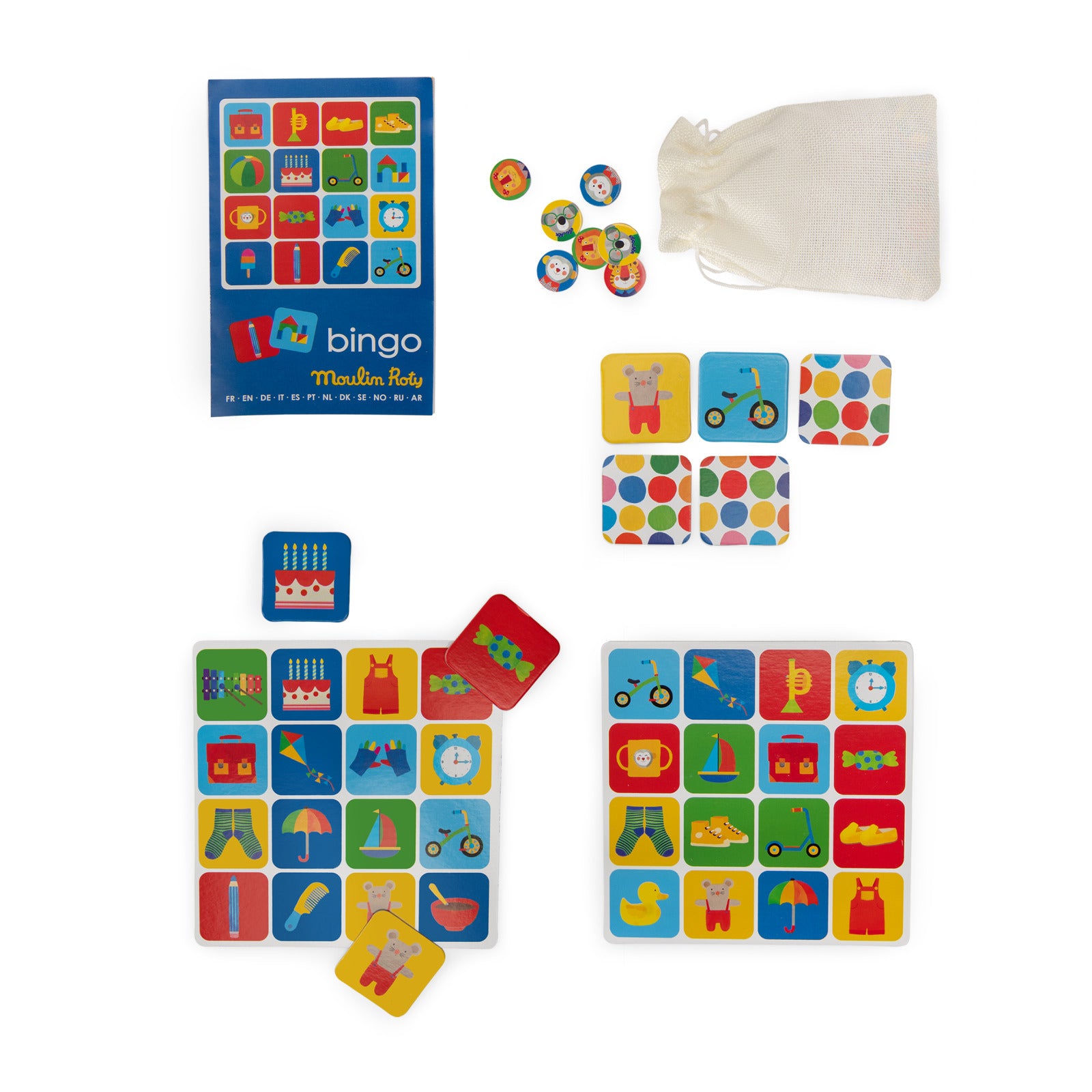 Moulin Roty Bingo Les Popipop 4+