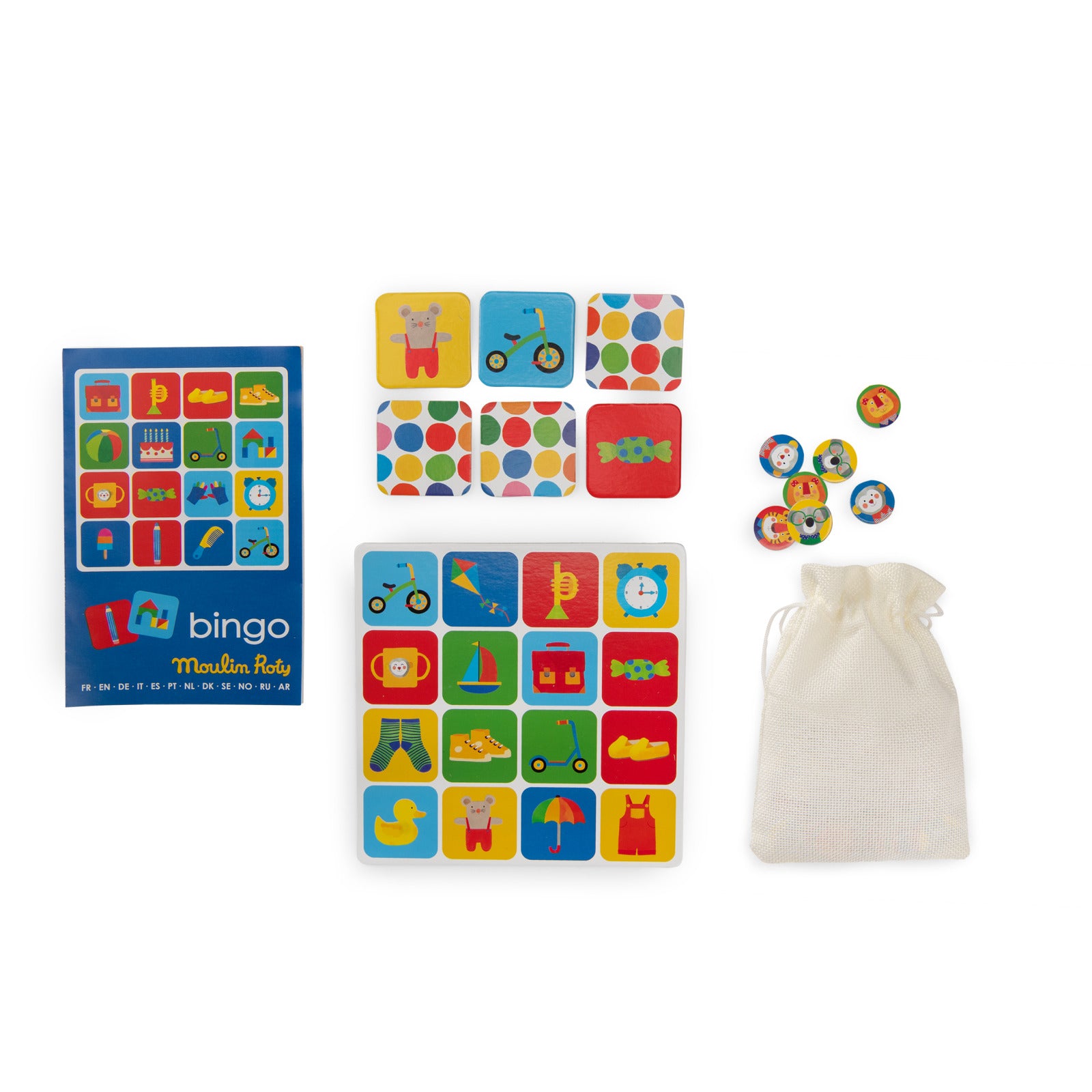 Moulin Roty Bingo Les Popipop 4+