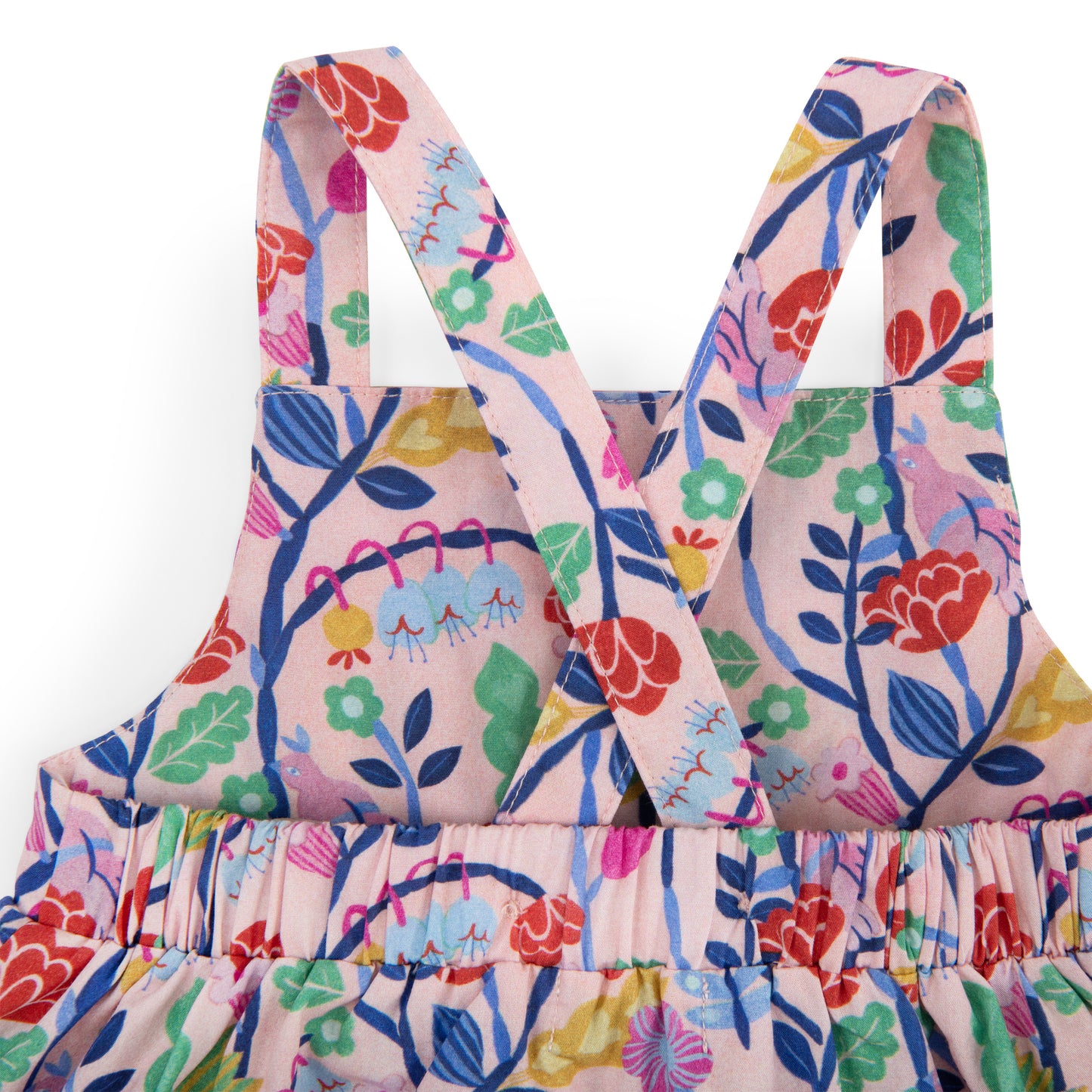 Moulinroty jurk Ness roze bloemenprint Jungle