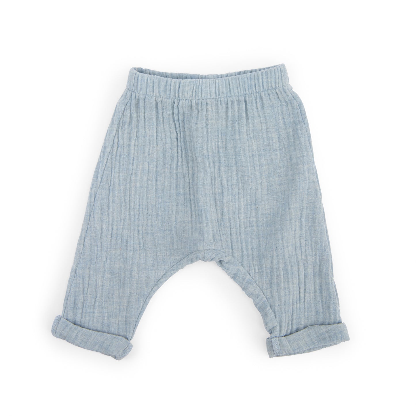 Moulinroty broek Nathan hydrodoek blauw 24 mnd