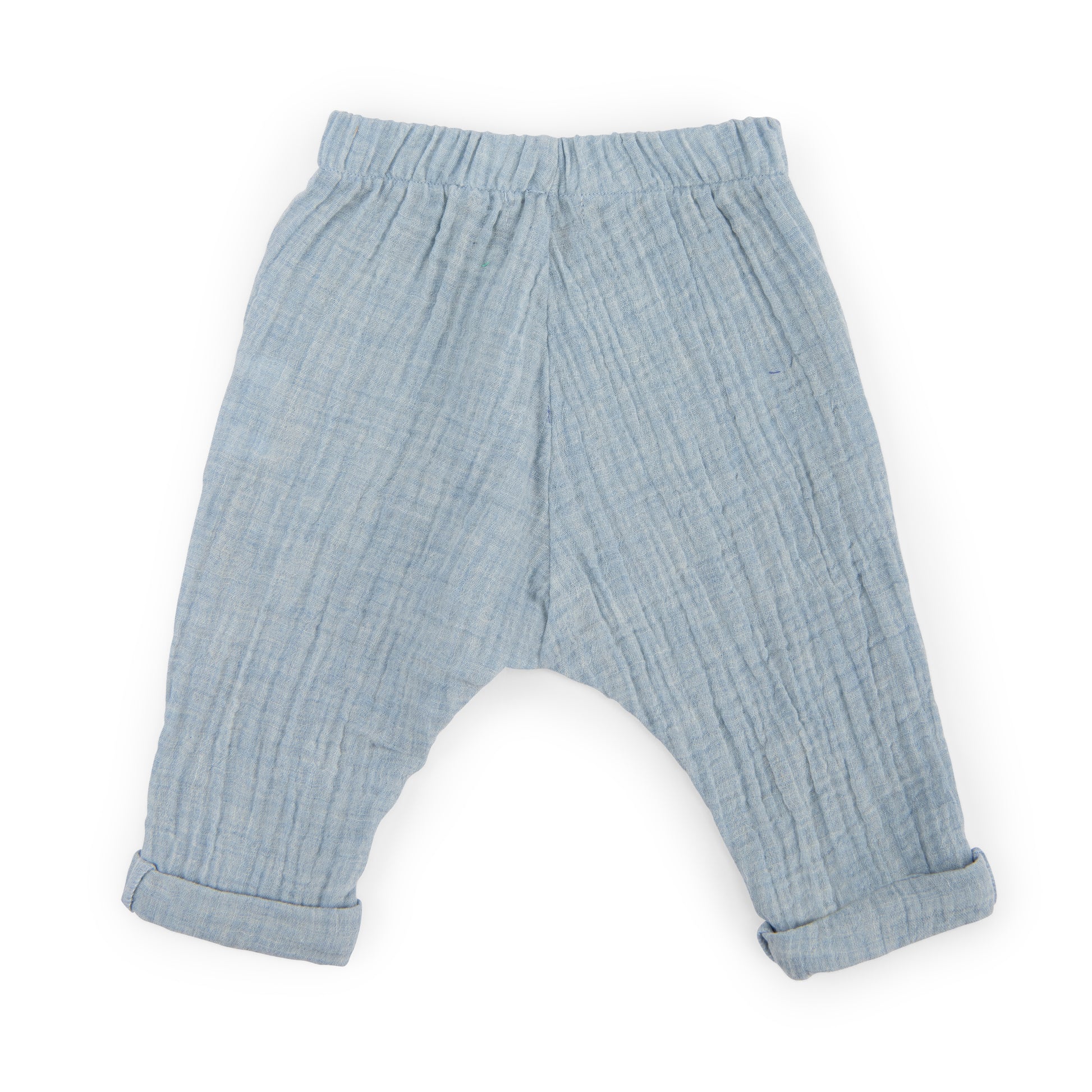 Moulinroty broek Nathan hydrodoek blauw 24 mnd