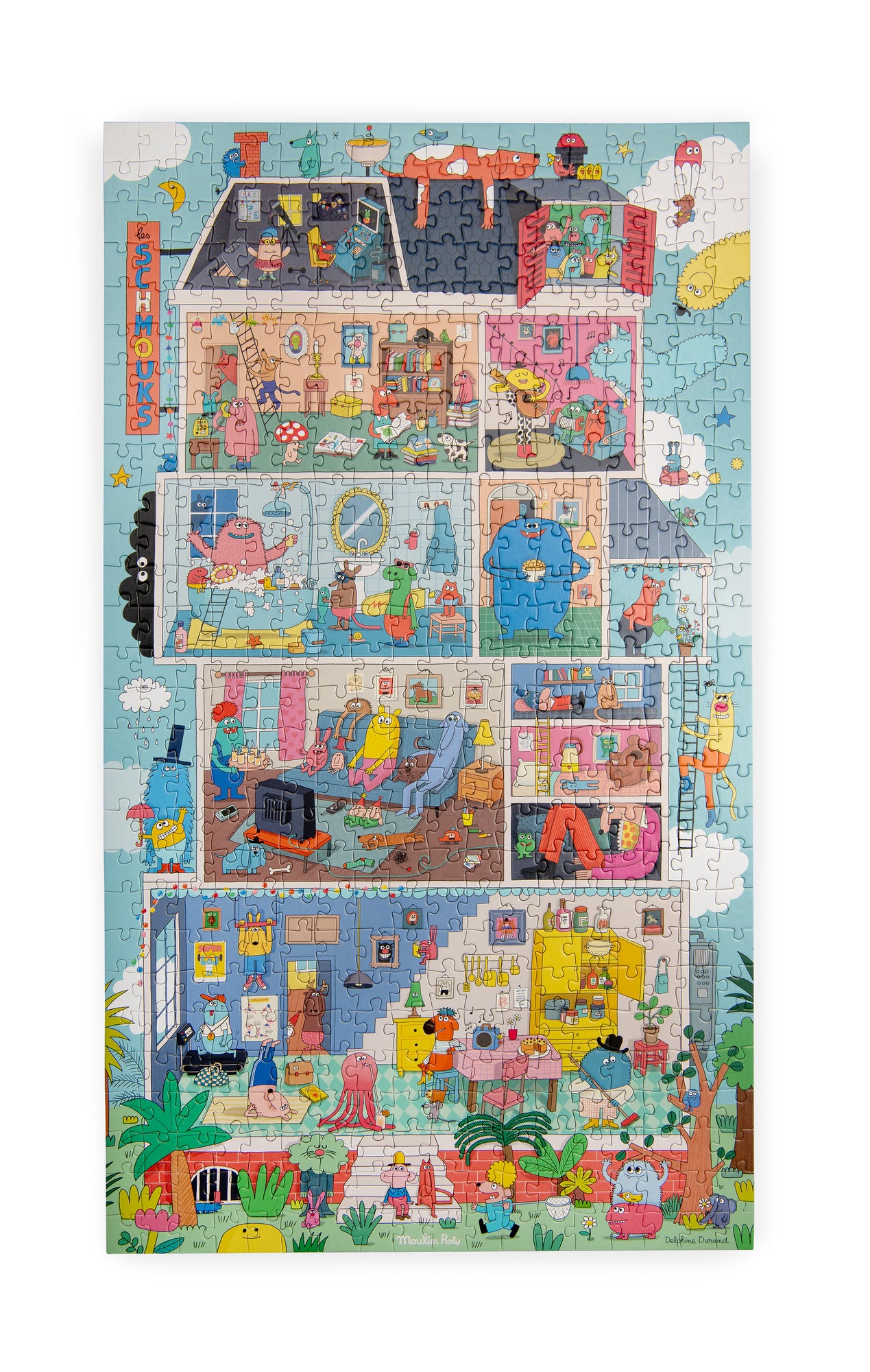 Moulin Roty puzzel van de Schmouks (500 stukjes) 8+