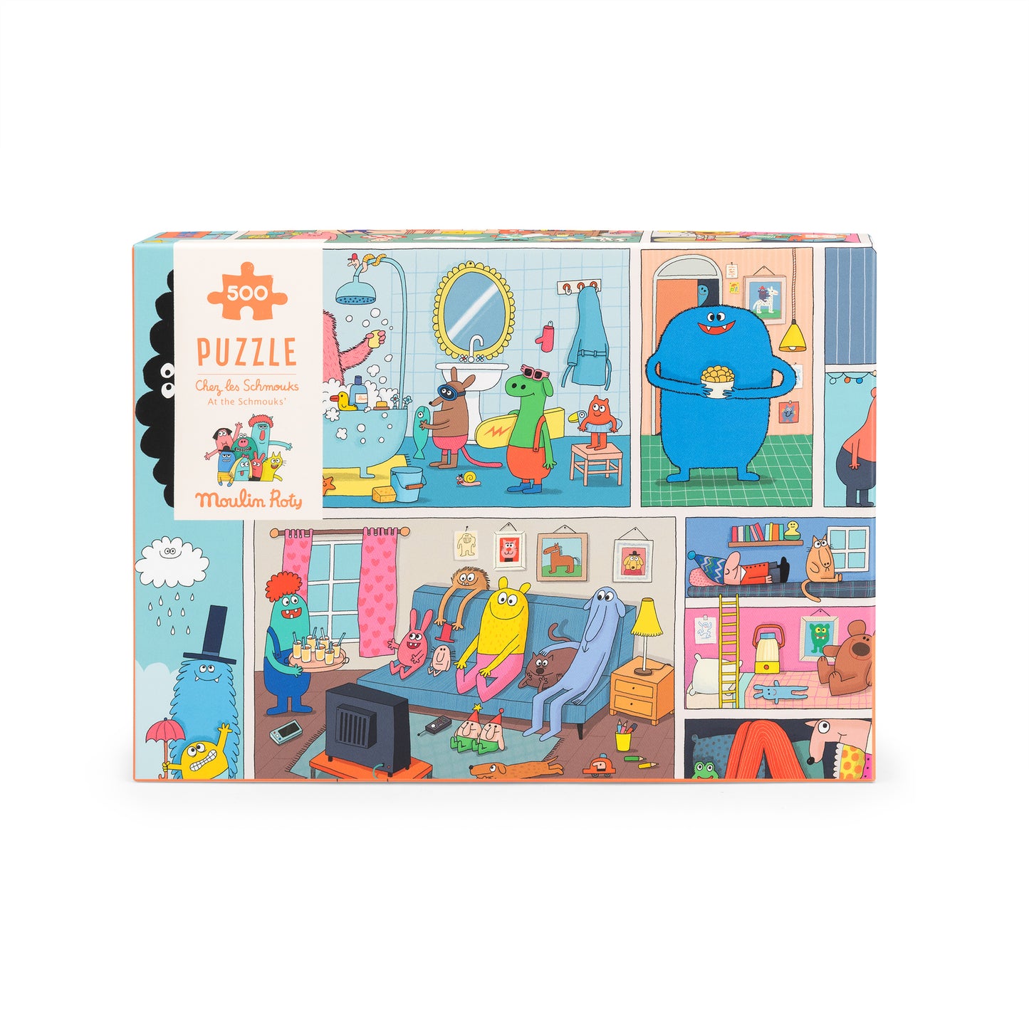 Moulin Roty puzzel van de Schmouks (500 stukjes) 8+