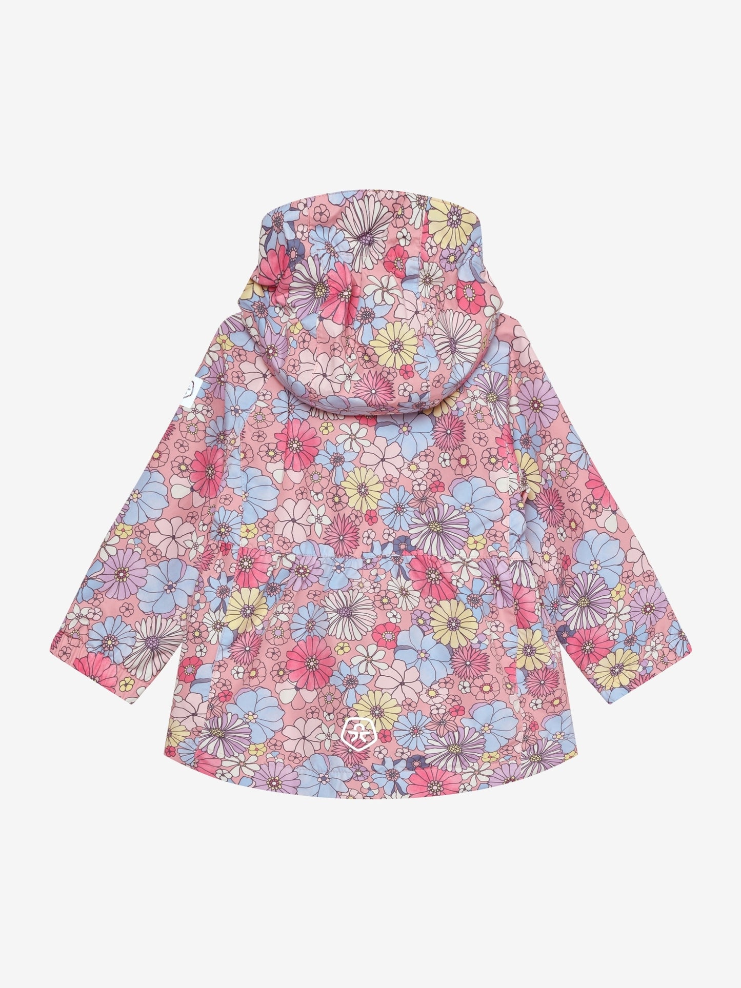 Color Kids babyjasje met all-over bloem print Bruidsroze 92