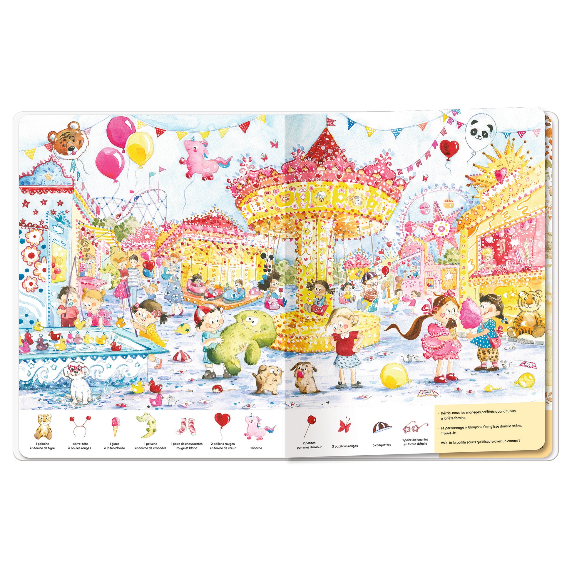Moulin Roty Kinderboek franstalig Princesse coquette 3+