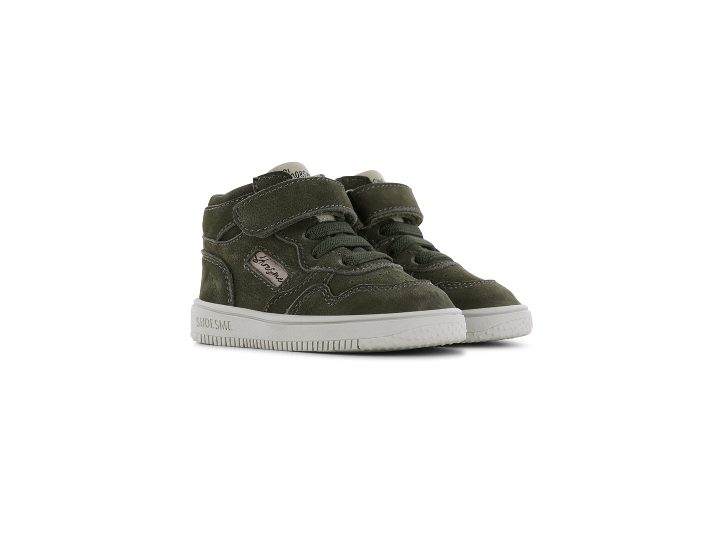 Shoesme basketsneaker dark green suede 20 tm 24