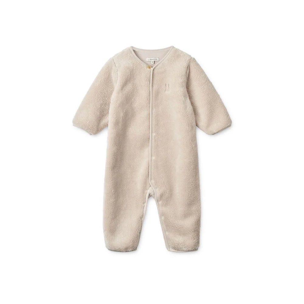 Liewood Bailey Baby Pile Jumpsuit Sandy maat 80