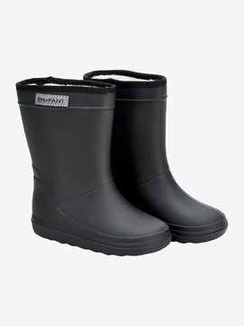 Enfant thermo laarzen zwart wol voering Maat 26