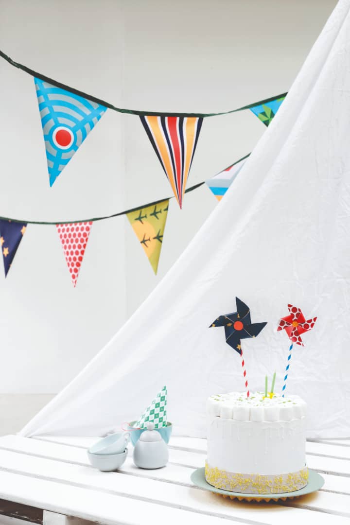 Engel punt Slinger Mini Garland Cool