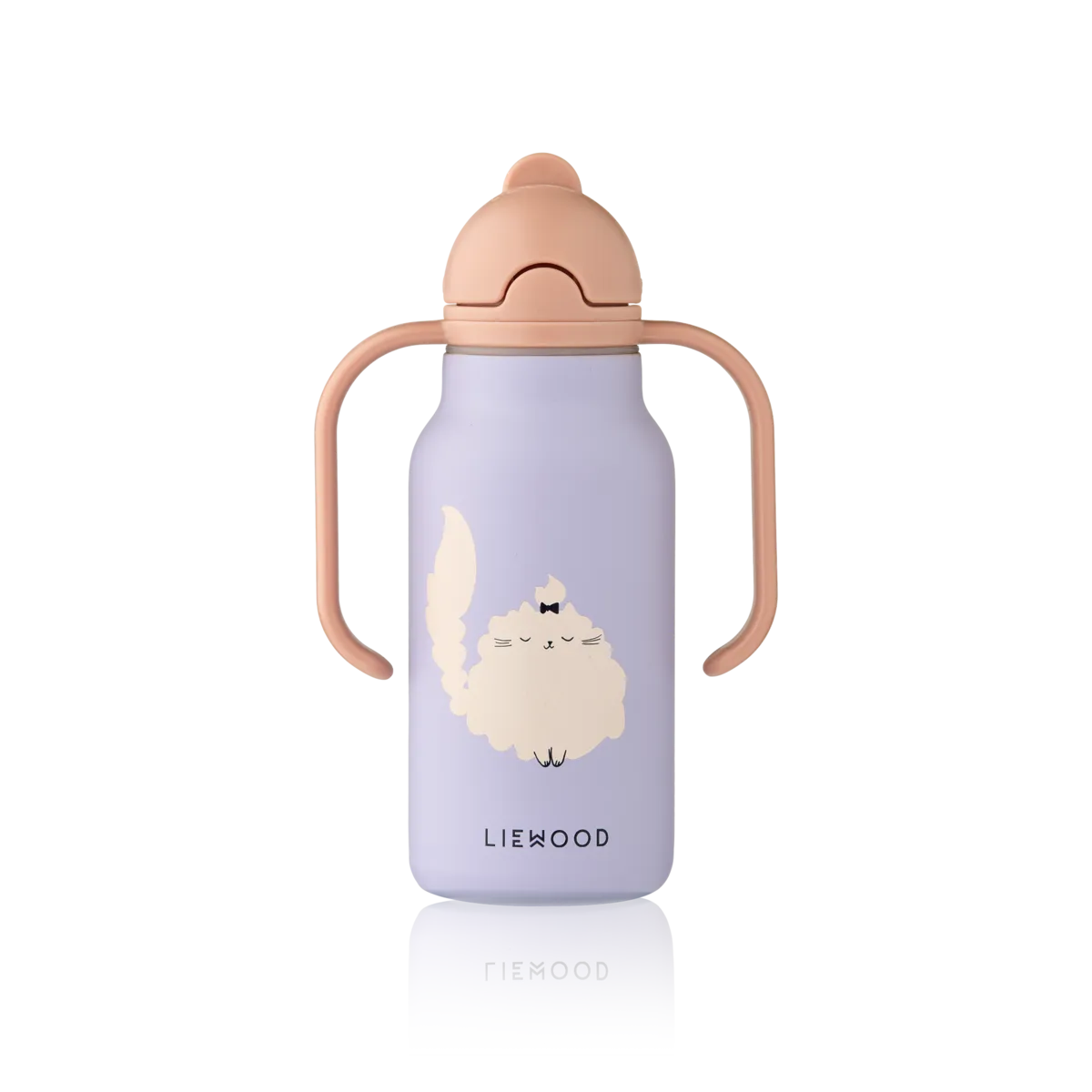 Liewood Kimmie Waterfles 250 ml cat warm lilac 3+