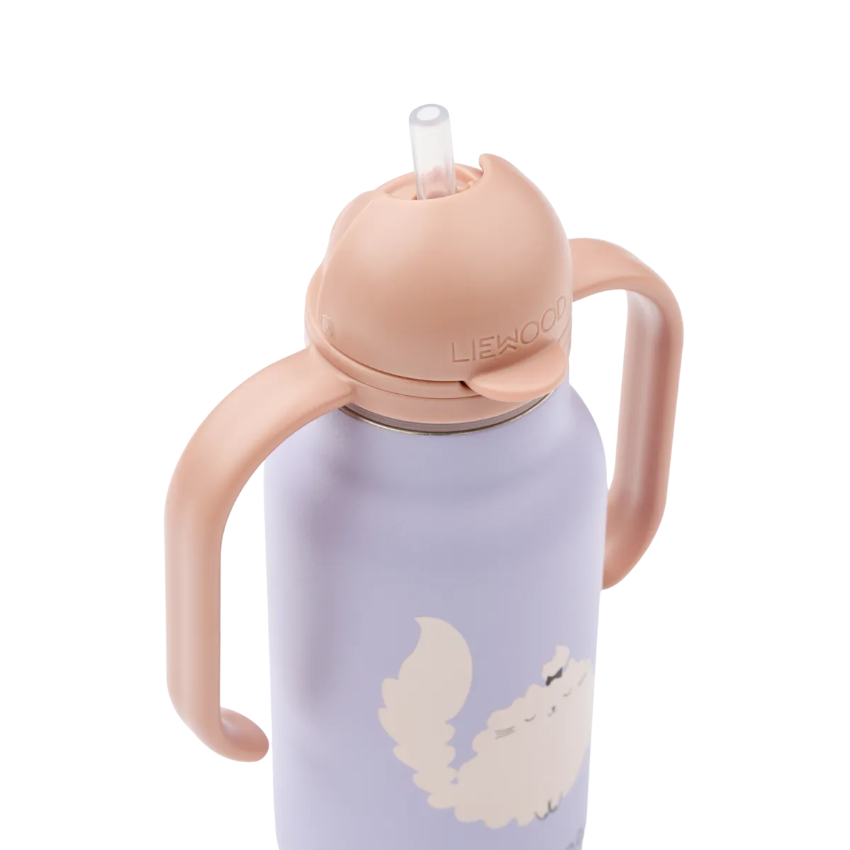 Liewood Kimmie Waterfles 250 ml cat warm lilac 3+