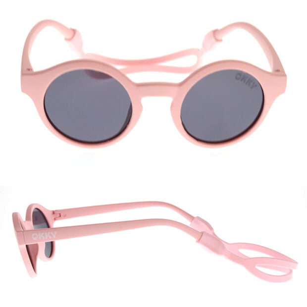 Okky baby zonnebril 0 tot 1,5 years Nixi roze