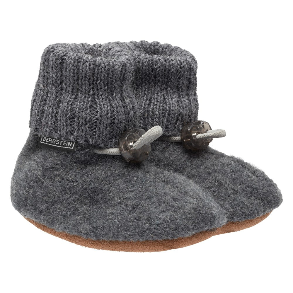 Bergstein sloffen scheerwol Cozy baby div. kleuren Grijs Maat 16 17