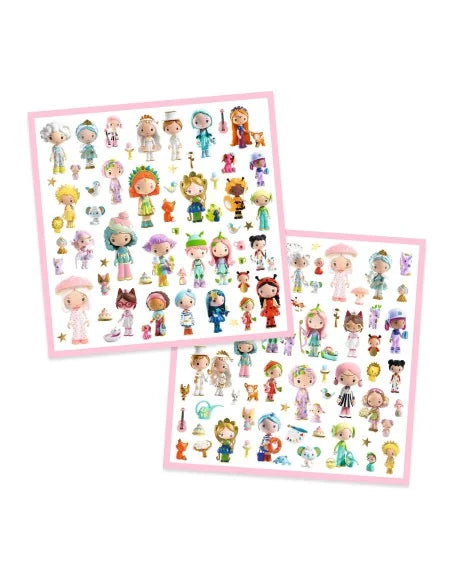 Djeco stickers tinyly 4+