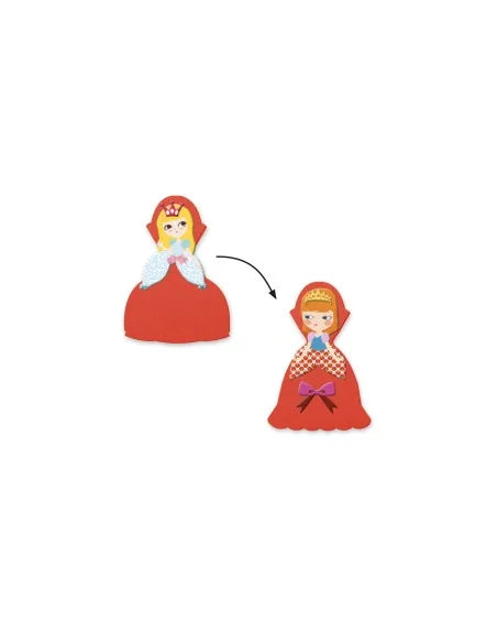 Djeco collage I love princesses 3+