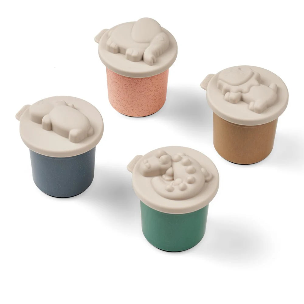 Liewood speelklei Rollie 6-pack Gele milde multimix 3+