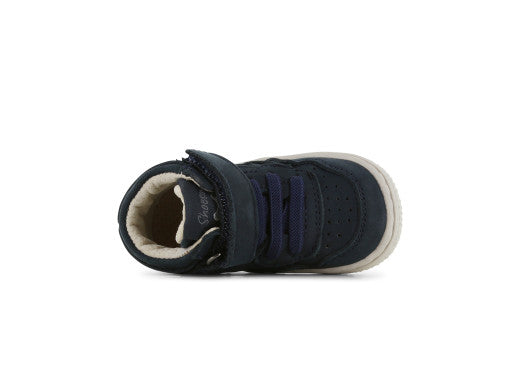 Shoesme basketsneaker dark blue suede 20 tm 24