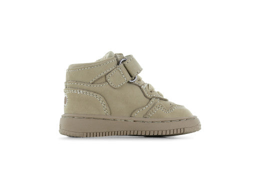 Shoesme basketsneaker taupe suede 20 tm 24