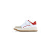 Shoesme witte sneaker met rode details 27