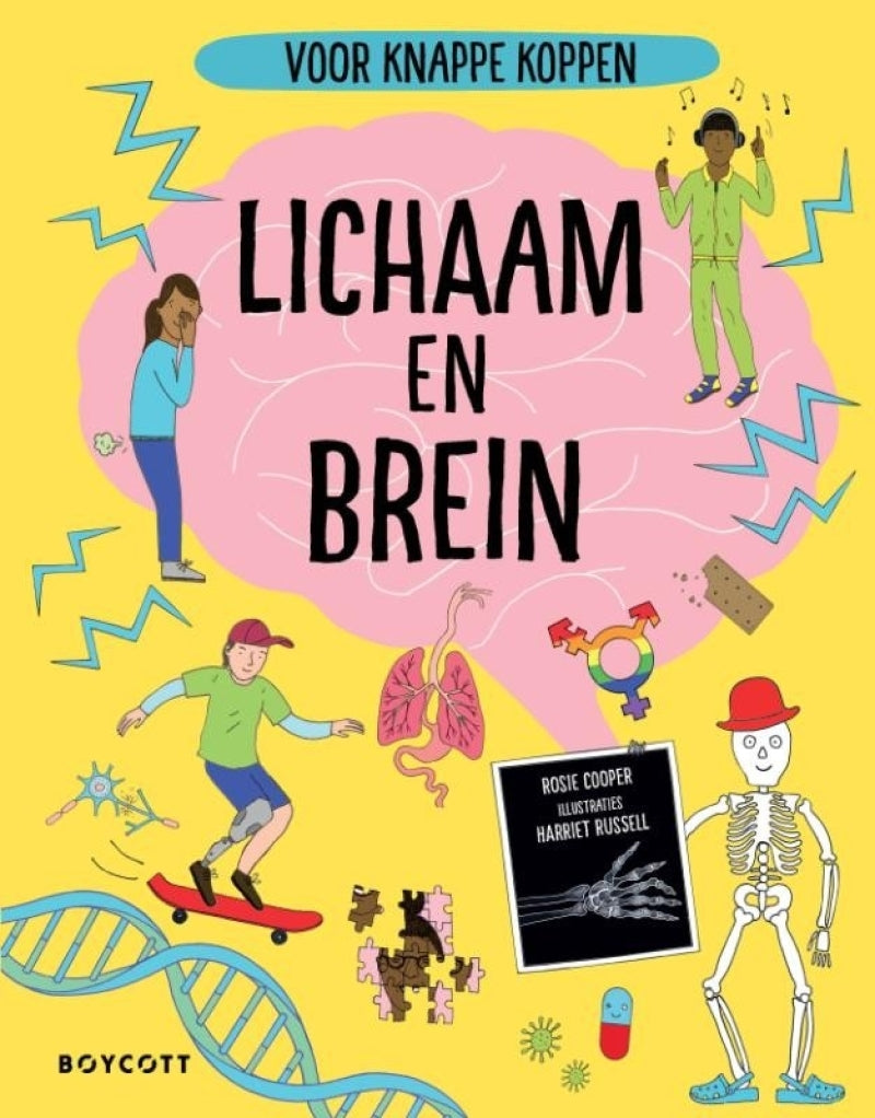 Boycott kinderboek Voor knappe koppen Lichaam en brein 8+