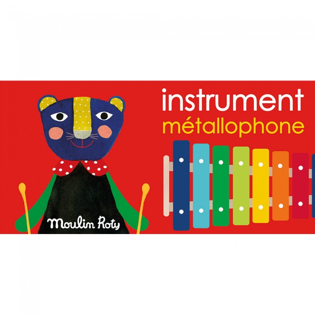 Moulin Roty Metallofoon Les Popipop +18m