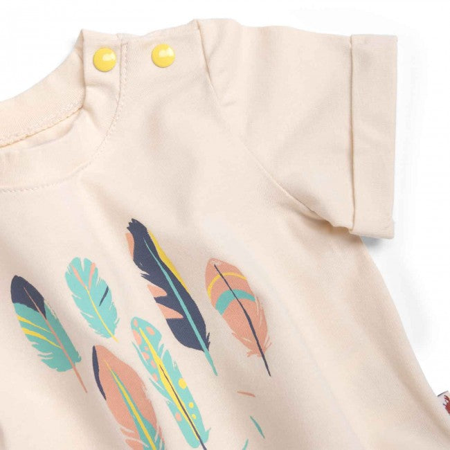Moulinroty t-shirt heloise bord de mer 36 mnd