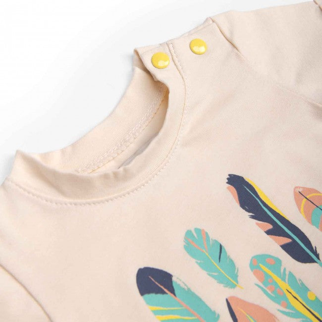 Moulinroty t-shirt heloise bord de mer 36 mnd