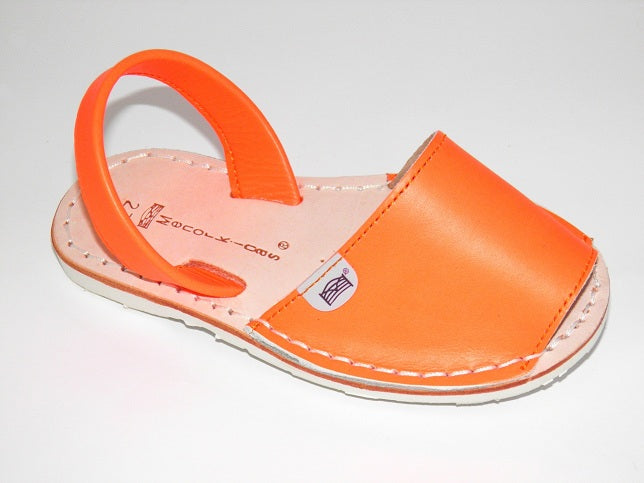menorkina sandaal avarca bony orange Maat 33