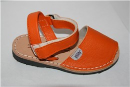 menorkina sandaal avarca bony orange