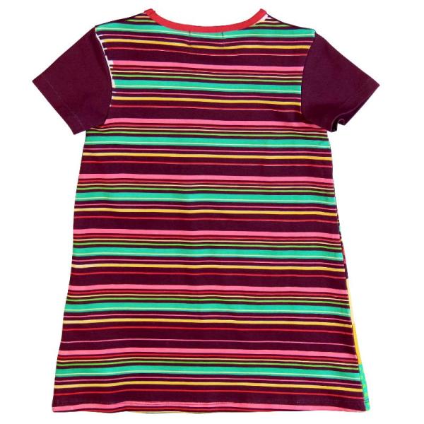 Boboli jurk stretch purple 98