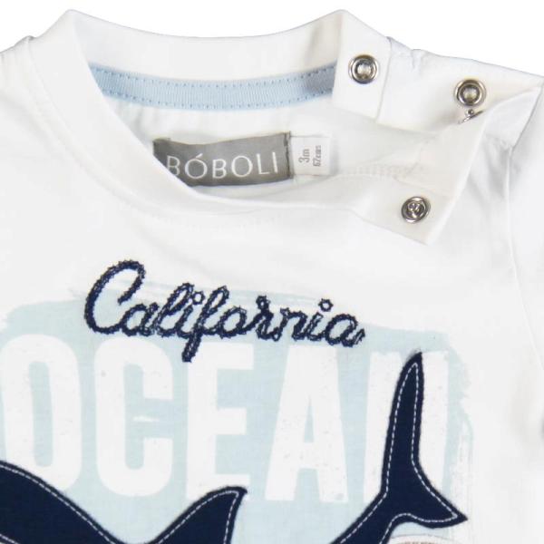 Boboli t-shirt haai 74