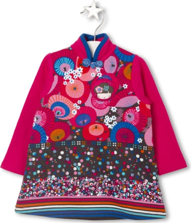 Tuctuc jurk kokeshi