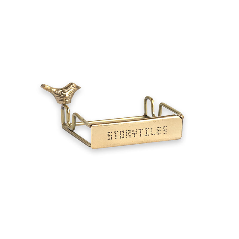 Storytiles golden holdie bird