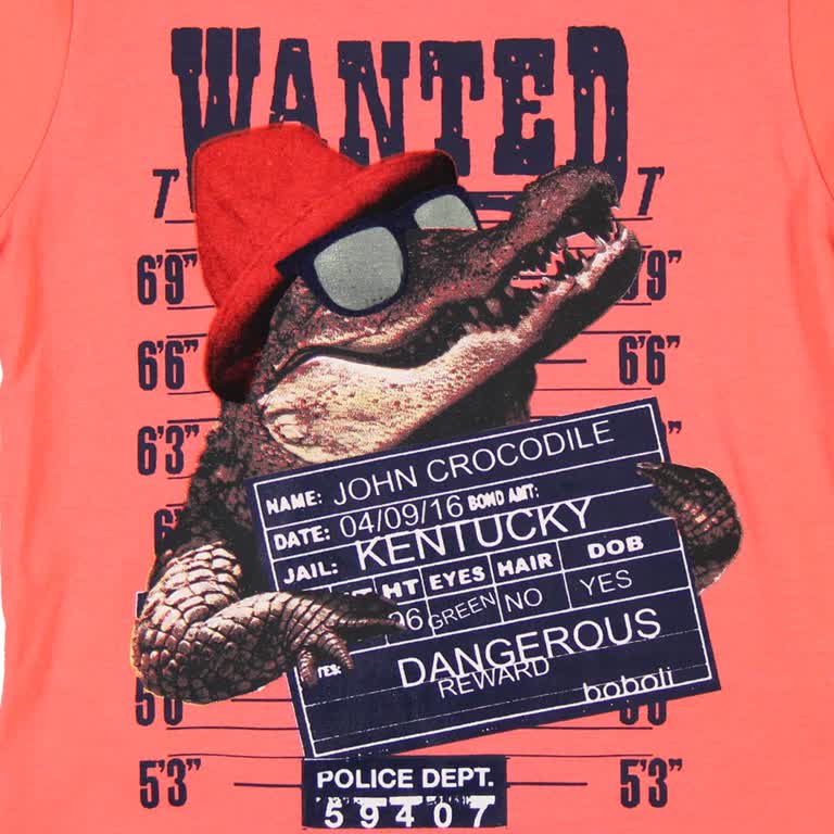 Boboli t-shirt wanted 98