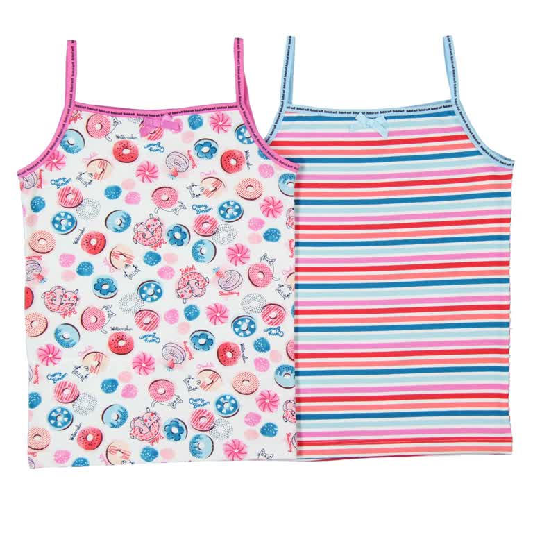 Boboli hemdjes set 2 ondergoed
