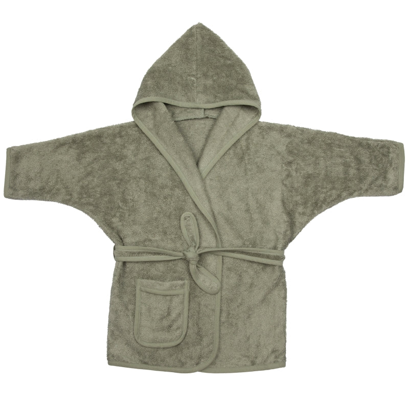 Timboo badjas okergeel 8-10 jaar Whisper green